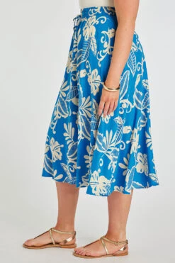 Mono Abstract Design Drawcord Skirt -Mod Vanta Sales Store 900368640 alt3