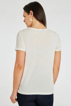 Short Sleeve Animal And Floral Design T-Shirt -Mod Vanta Sales Store 9003698 alt5