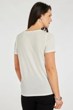 Short Sleeve Floral Butterfly Print T-Shirt -Mod Vanta Sales Store 900369944 alt3