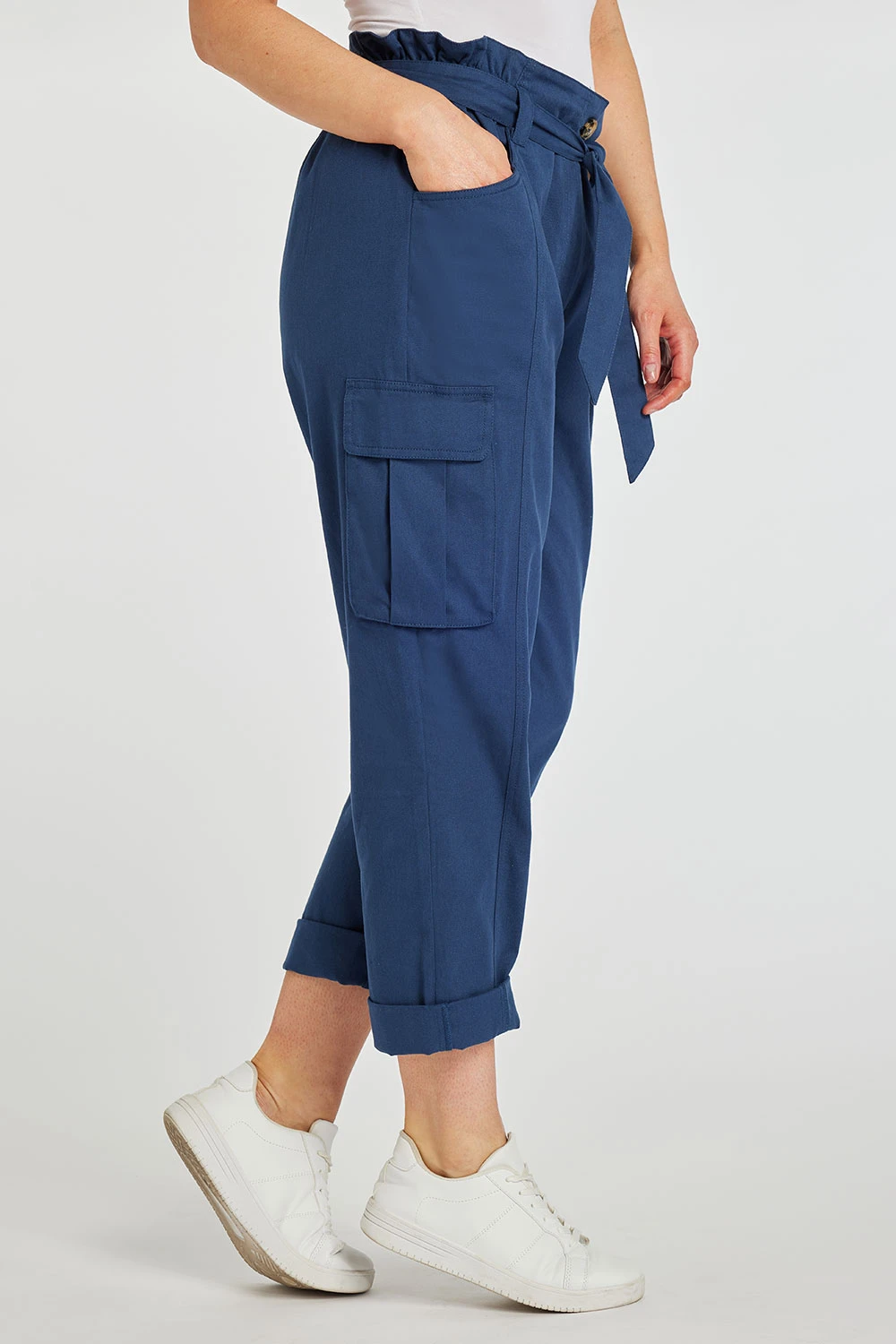 Autonomy - Cotton Roll Up Trousers 8 Autonomy - Cotton Roll Up Trousers - Image 6