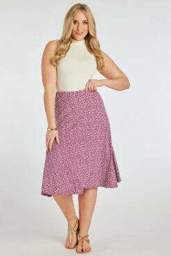 Ditsy Print Jersey Flippy Skirt -Mod Vanta Sales Store 900378073 alt11