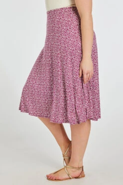 Ditsy Print Jersey Flippy Skirt -Mod Vanta Sales Store 900378073 alt41