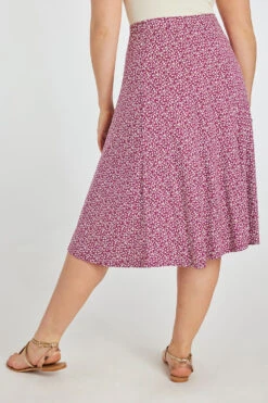 Ditsy Print Jersey Flippy Skirt -Mod Vanta Sales Store 900378073 alt51