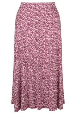 Ditsy Print Jersey Flippy Skirt -Mod Vanta Sales Store 900378273 alt2