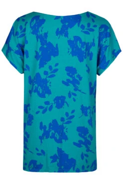 Short Sleeve Abstract Floral T-Shirt -Mod Vanta Sales Store 900387989 alt2