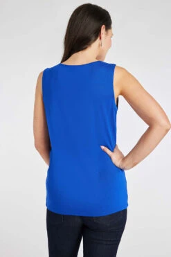 Short Sleeve Plain Vest With Eyelet Detail -Mod Vanta Sales Store 900388040 alt4