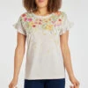 Short Sleeve Trailing Floral T-Shirt -Mod Vanta Sales Store 900389452 alt1