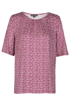 Mod Vanta Sales Store 30 Short Sleeve Ditsy Floral Top With Angel Sleeves