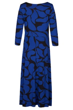 Swirl Print Twist Front Dress -Mod Vanta Sales Store 900393609 alt2