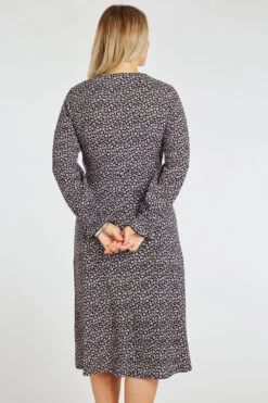 Ditsy Print Ruched Front Dress -Mod Vanta Sales Store 900393907 alt5