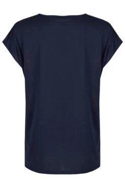 Short Sleeve Ditsy Stripe Patchwork Top -Mod Vanta Sales Store 900399951 alt2