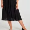 Plain Drawcord Skirt