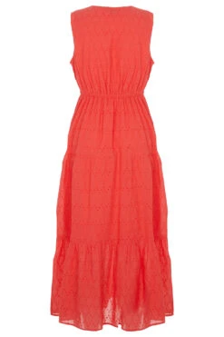 Sleeveless Tiered Embroidered Dress -Mod Vanta Sales Store 900401821 alt2