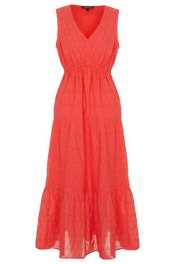 Sleeveless Tiered Embroidered Dress -Mod Vanta Sales Store 900401821 default