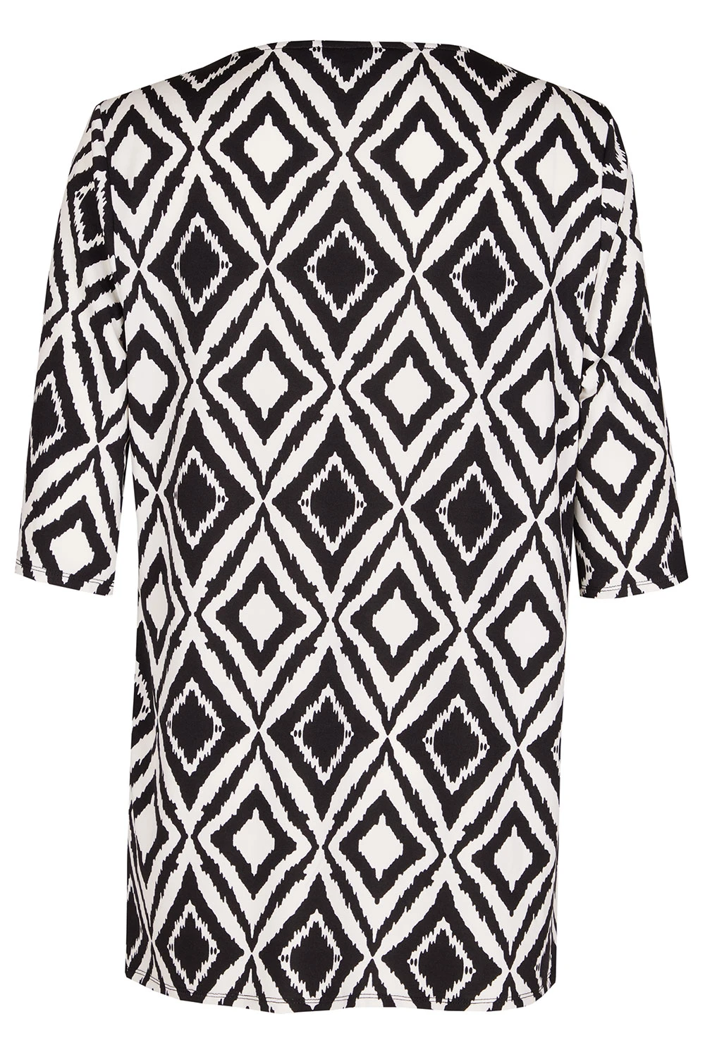 Short Sleeve Aztec Design Tunic 5 Short Sleeve Aztec Design Tunic - Image 3