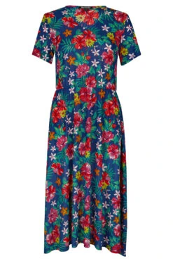 Tropical Floral Plisse Dress -Mod Vanta Sales Store 900411940 default