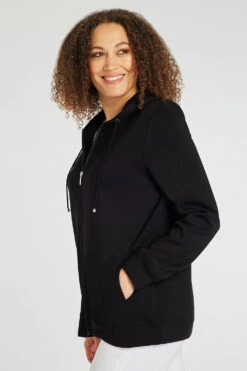 Long Sleeve Hooded Zip Through Jacket -Mod Vanta Sales Store 900412507 alt3