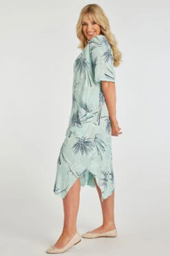 Short Sleeve Floral Print Dress -Mod Vanta Sales Store 900424003 alt3