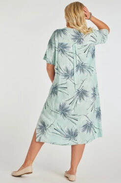 Short Sleeve Floral Print Dress -Mod Vanta Sales Store 900424003 alt4