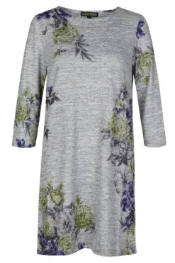 Jersey Shift Dress Withe Purple Flower Design 9 Jersey Shift Dress Withe Purple Flower Design -Mod Vanta Sales Store 900425433 default