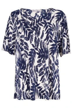 Short Sleeve Floral Print Top -Mod Vanta Sales Store 900428793 default