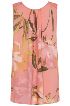 Sleeveless Large Floral Top -Mod Vanta Sales Store 900432363 alt2