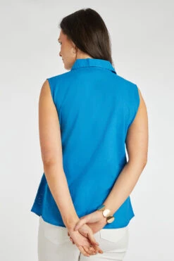 Sleeveless Broderie Blouse -Mod Vanta Sales Store 900435409 alt5