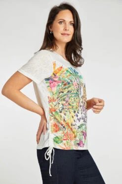 Cheetah Print Top With Tie Sides 13 Cheetah Print Top With Tie Sides -Mod Vanta Sales Store 900435993 alt3