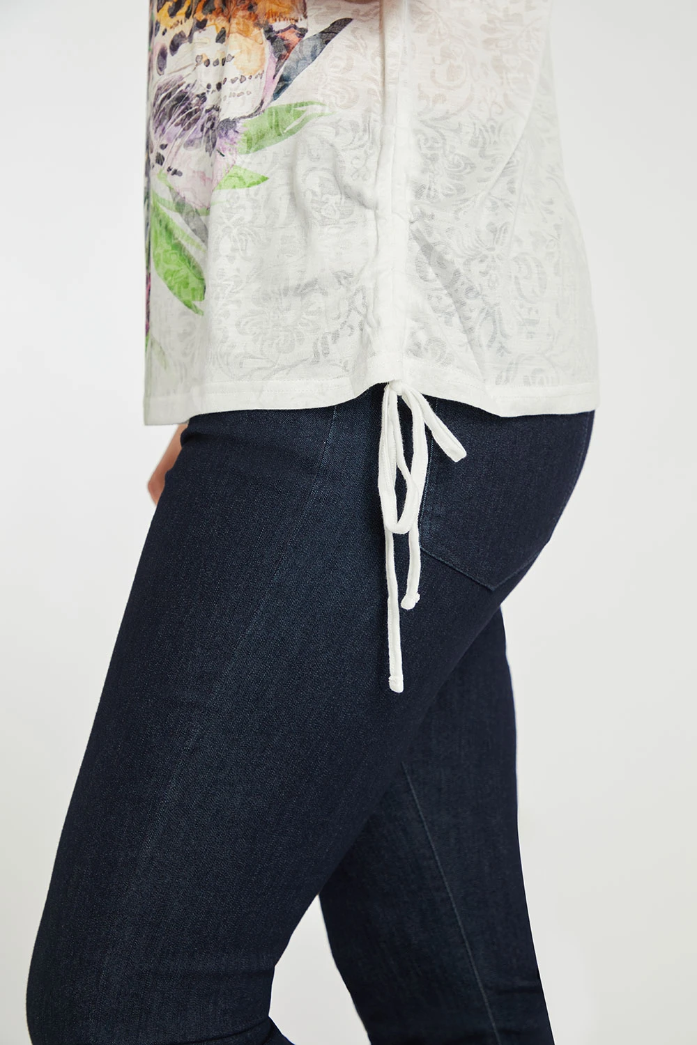 Cheetah Print Top With Tie Sides 8 Cheetah Print Top With Tie Sides - Image 6