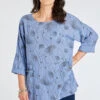 Long Sleeve Floral Tunic With Pocket Detail 2 Long Sleeve Floral Tunic With Pocket Detail -Mod Vanta Sales Store 900438709 alt11