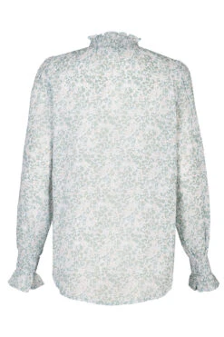 Stella Morgan - Long Sleeve Ditsy Floral Print Chiffon Sleeve Blouse -Mod Vanta Sales Store 900444893 alt2