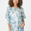 Stella Morgan - 3/4 Sleeve Floral Blouse -Mod Vanta Sales Store 9004453 93202