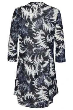 Stella Morgan - Long Sleeve Wrap Over Print Tunic -Mod Vanta Sales Store 900446053 alt2