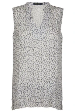 Sleeveless Ditsy Floral Print Blouse -Mod Vanta Sales Store 900471093 default