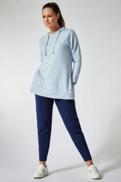 DASH - Longline Split Hem Detail Sweatshirt