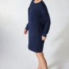 DASH - Plain Brushback Sweater Dress