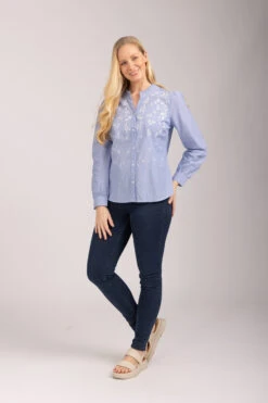 Mudflower - Flower Embroidered Shirt 13 Mudflower - Flower Embroidered Shirt -Mod Vanta Sales Store Mudflower20Day201 4228