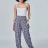 Izabel London – Mosaic Print Harem Pants -Mod Vanta Sales Store P731280378 ALT1