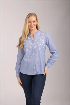 Mudflower - Flower Embroidered Shirt 11 Mudflower - Flower Embroidered Shirt -Mod Vanta Sales Store Swatch202